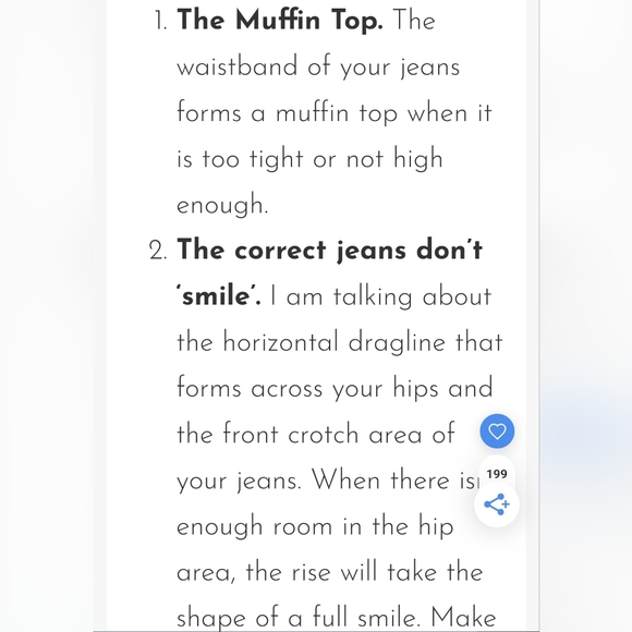 You gotta check out this article about finding the right jeans. - Picture 6 of 11